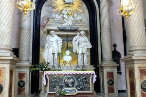 kolegiata świętej anny w krakowie, konfesja świętego jana z kęt